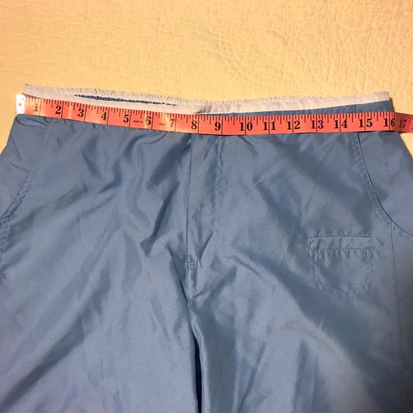 Wilson Womens Capri Pants Lt Blue Mesh Lined L - Picture 4 of 6